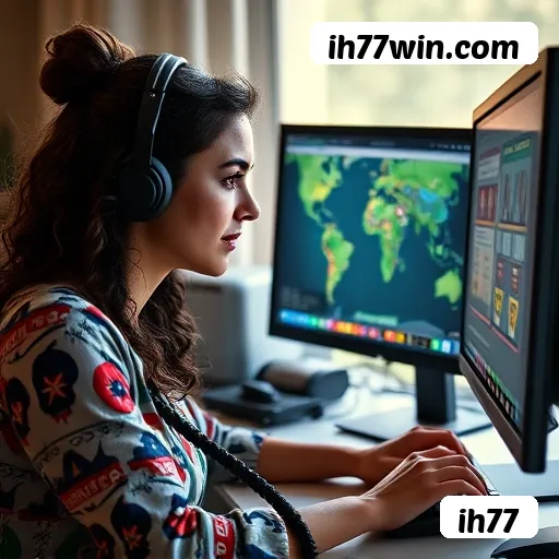 Aplicativo móvel ih77 para iOS e Android